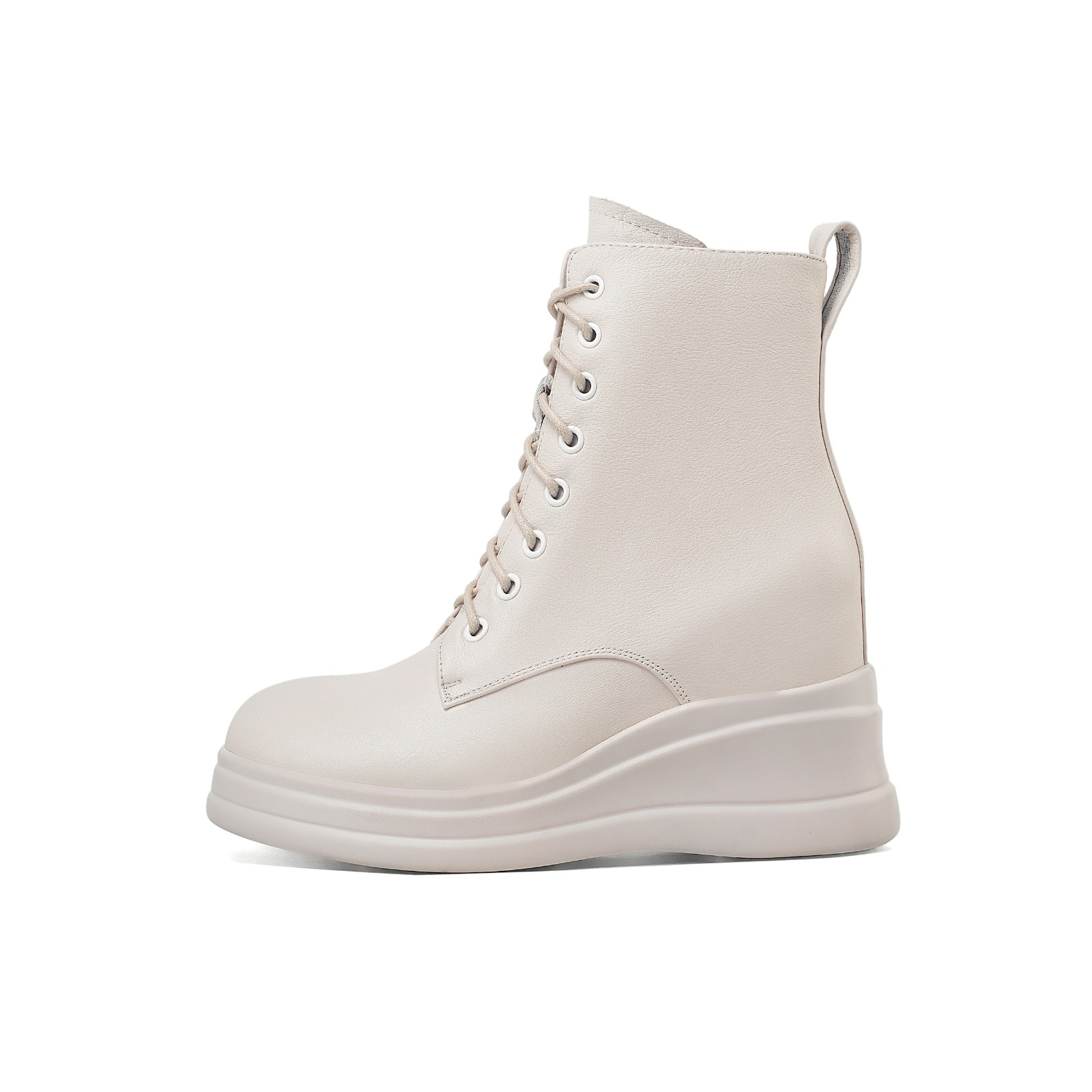 Hairy-size1-ladies-wedge-boots-small-feet-shoes