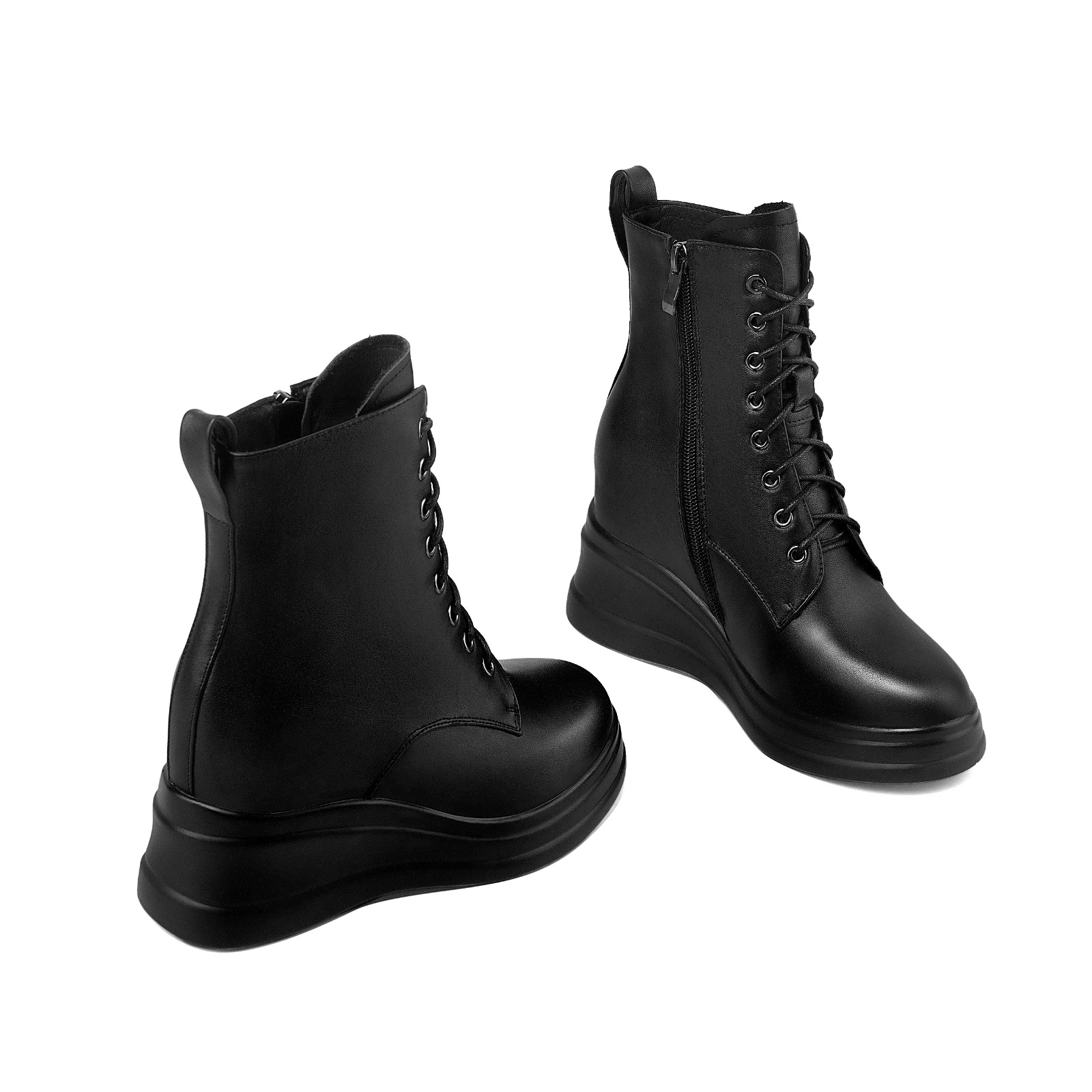 Hariy-petite-chunky-wegde-boots-small-feet-shoes