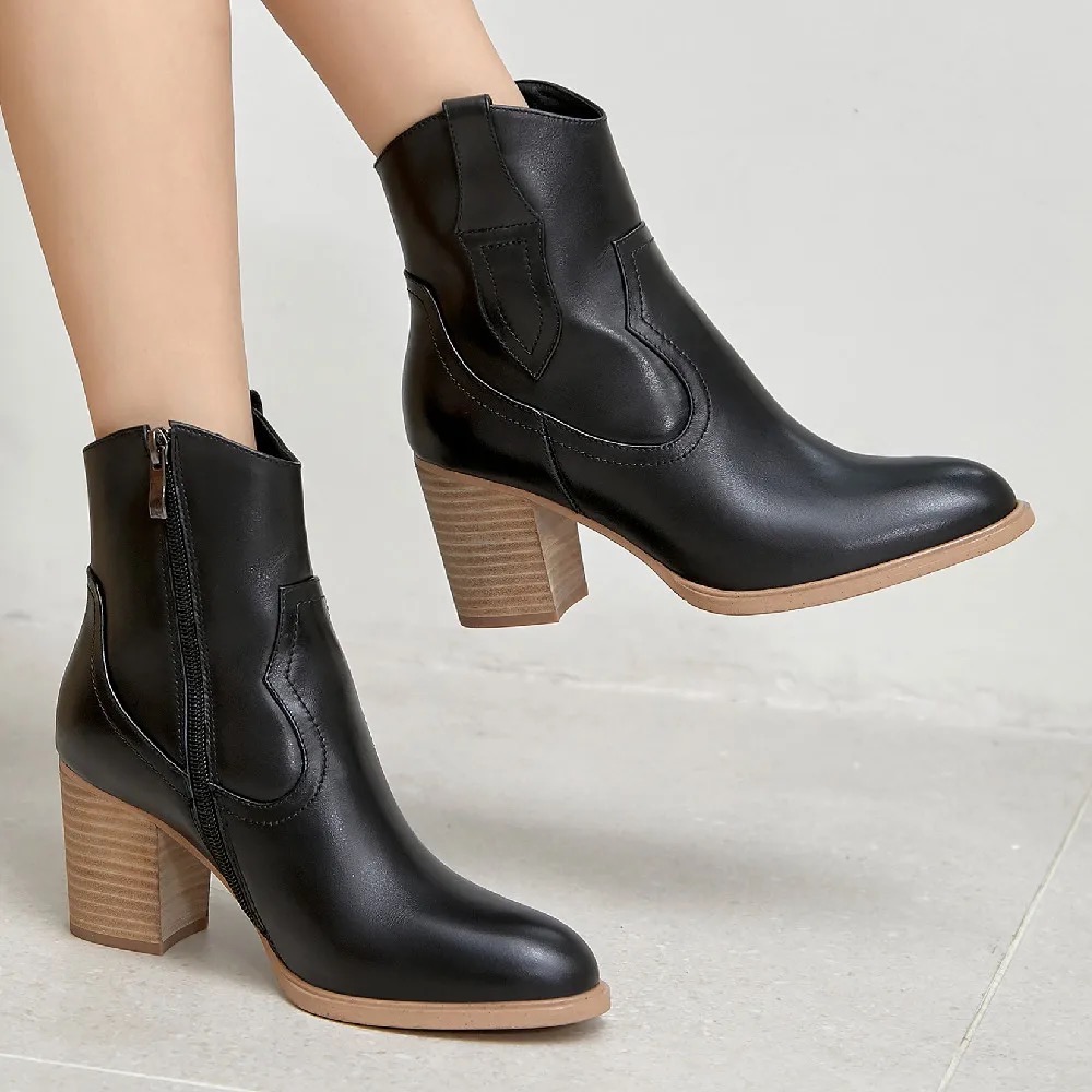 Clint-Size2-Western-Boots-Cowboy-Boot-Small-Feet-Shoes