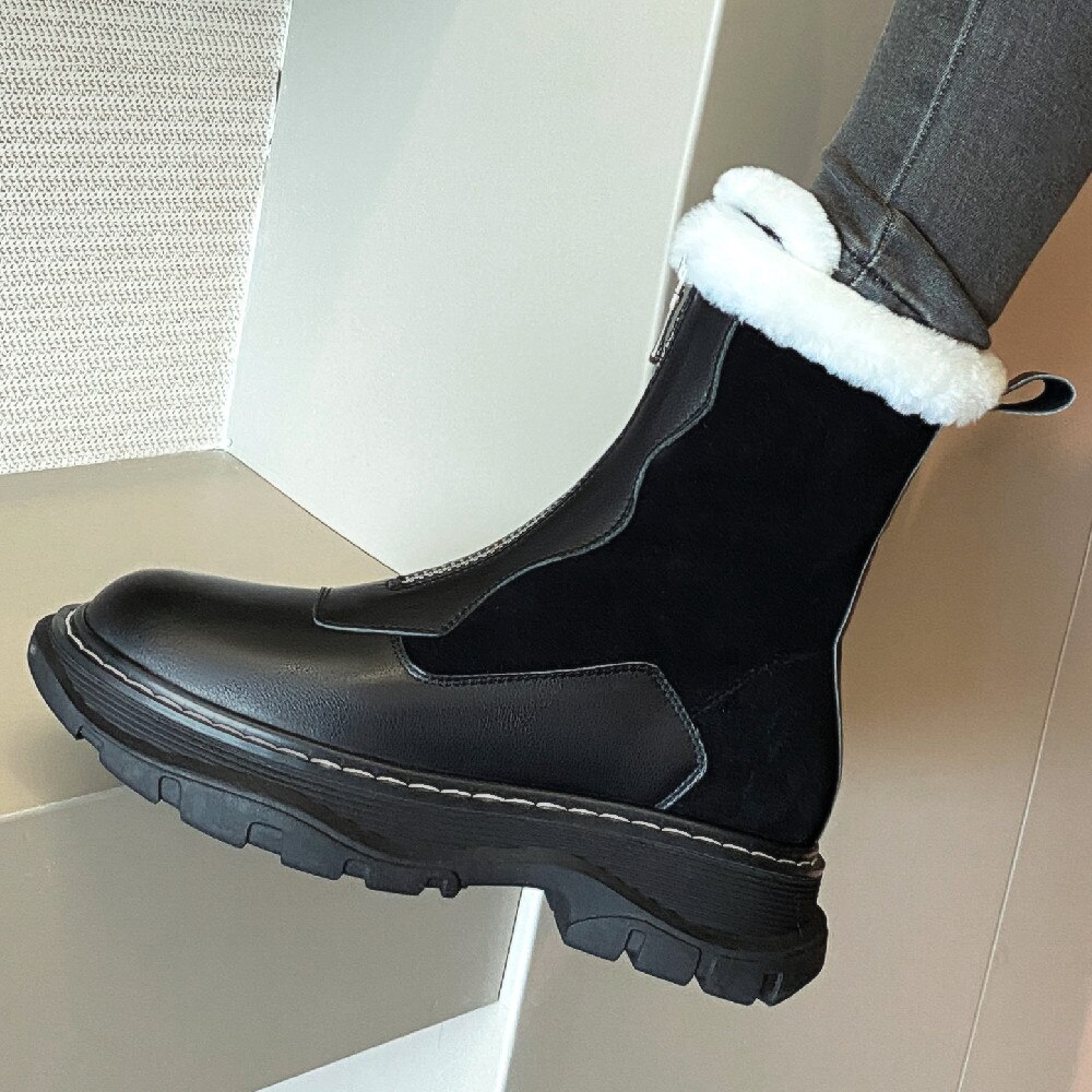 UK1-EU33-CHUNKY-HEELED-BOOTS