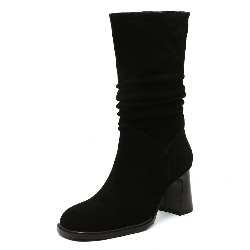 Womens-Uk1-UK2-Mid-Calf-boots